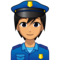 Police Officer - Medium emoji on Emojidex